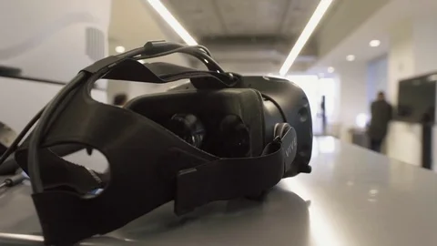 Virtual Reality Glasses Stock Footage