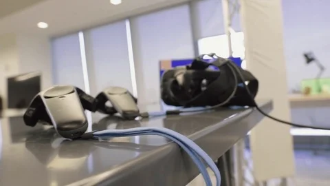 Virtual Reality Glasses Stock Footage 80893369