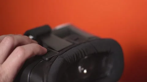 Virtual reality glasses Stock Footage 228801857
