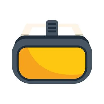 Virtual reality glasses headset presenting modern technology Stock Illustration