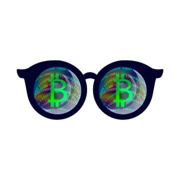 Virtual reality glasses Stock Illustration