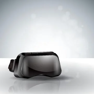 Virtual Reality Glasses Stockillustratie