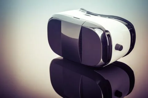 Virtual reality glasses Stock Photos