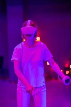 Virtual reality goggles Foto stock