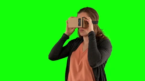 Virtual reality head set Stock Footage 61761877