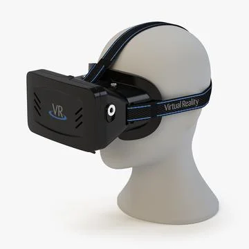 Virtual Reality Headset 3D Model