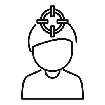 Virtual reality headset icon design Stock Illustration