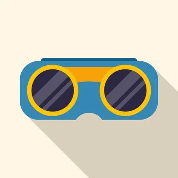 Virtual reality headset icon for metaverse gaming 스톡 일러스트