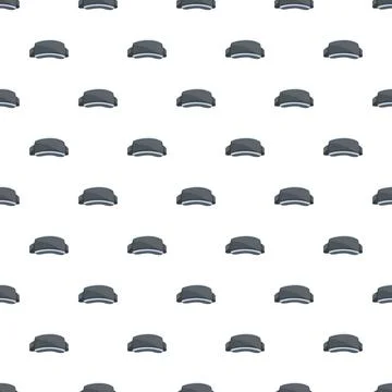 Virtual reality headset pattern on white background Illustrazione stock