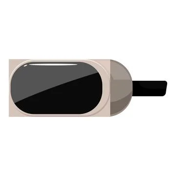 Virtual reality headset providing immersive experience Ilustración de archivo
