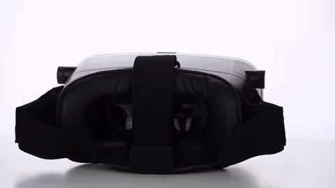 Virtual reality helmet Stock Footage 84785669