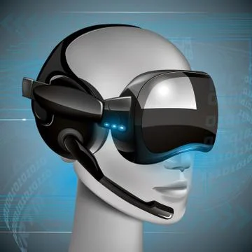 Virtual reality Stock Illustration