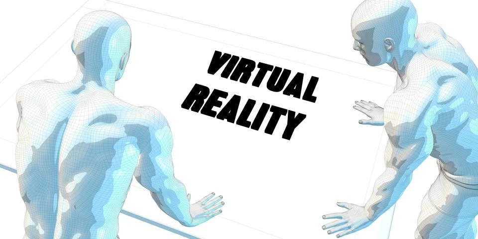 Virtual Reality Illustrazione stock