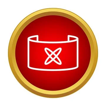 Virtual reality immersive panoramic view 360 degrees icon Stock Illustration