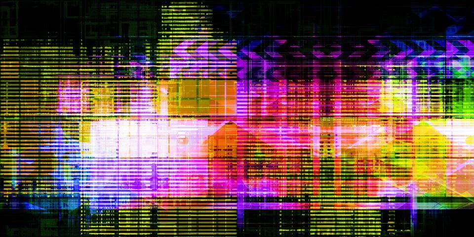 Virtual Reality Interface Design For Immersive Experiences Stock Illustration