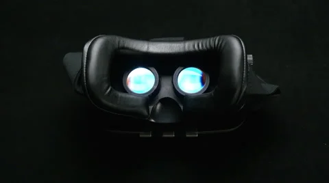 Virtual reality mask. 스톡 동영상 61793678