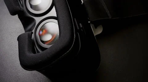 Virtual reality mask. Stock Footage 63778234