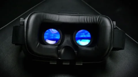 Virtual reality mask. Stock Footage 63778491