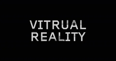Virtual reality modern glitch concept animation Stock Footage 199106249