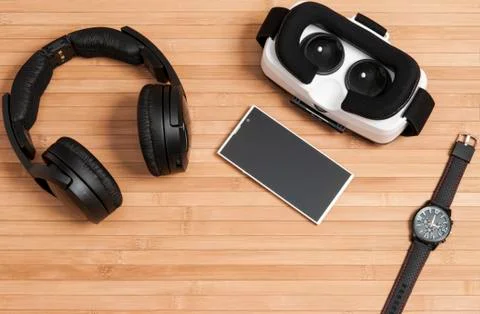 Virtual reality. Stock Photos