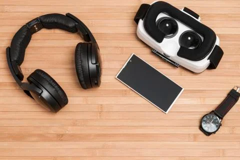 Virtual reality. Stock Photos