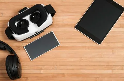 Virtual reality. Foto stock