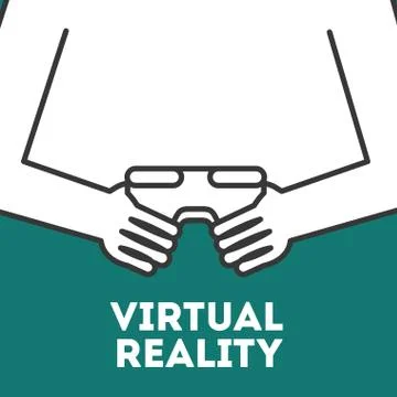 Virtual reality related Stock-Illustration