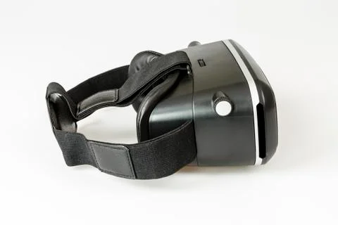 Virtual reality simulator glasses for smartphone Stock Photos