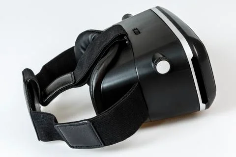 Virtual reality simulator glasses for smartphone Stock Photos