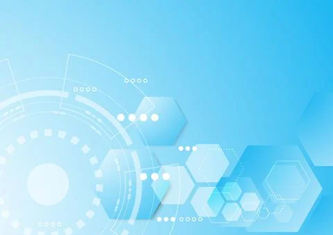 Virtual reality technology screen. Abstract hi-tech background. Futuristic in Stock Illustration