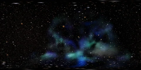Virtual reality video of flying through star fields in space - 360 VR Space 3007 Vidéo 64859279