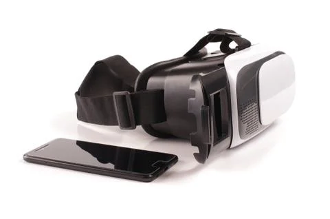 Virtual reality VR glasses Stock Photos