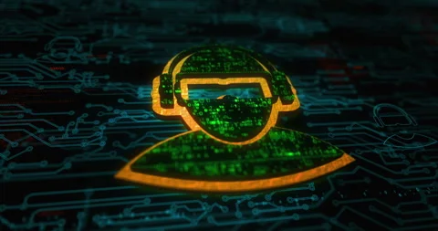 Virtual reality VR symbol digital concept Stock Footage 336200686