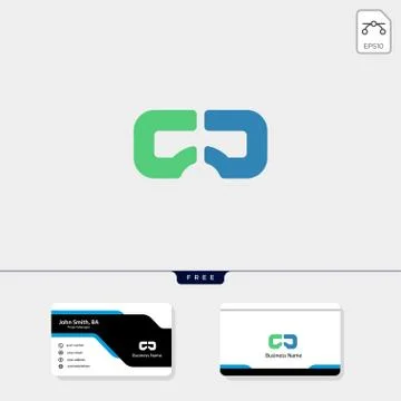 Virtual Reality, VR, vision logo template vector illustration, free business  Stock Illustration