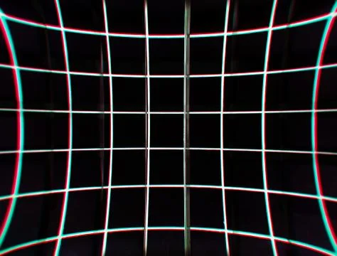 Virtual retro grid illustration background Stock Photos