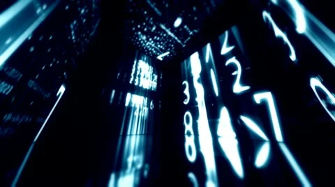 Virtual room for scientific studies 10 Stock Footage 20549849