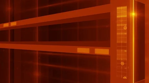 Virtual screen background golden LOOP Stock Footage 84058548