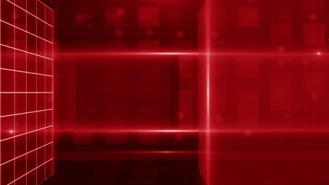 Virtual screen background red LOOP Stock Footage 84207054