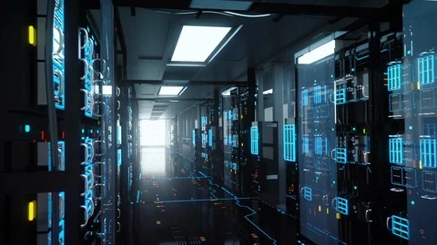 Virtual Server Administrator Room 動画素材 108764807