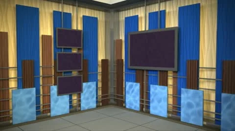 Virtual Set Animated Studio 36 A Stock-Footage 10566479