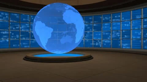 Virtual Set Animated Studio 39 A Stock-Footage 10566457
