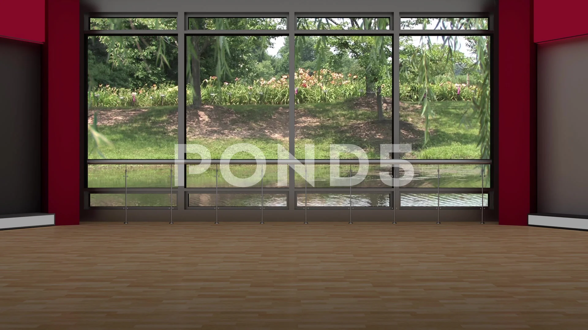 Virtual Set Nature With 3D Background 24 | Stock Video | Pond5