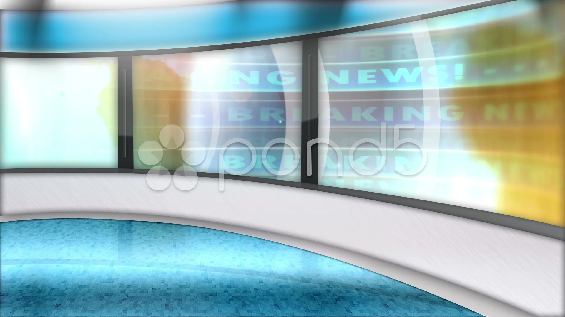 Virtual Set News Background Animation Stock Video Pond5