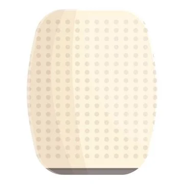 Virtual smart speaker icon cartoon vector. Voice device Illustrazione stock
