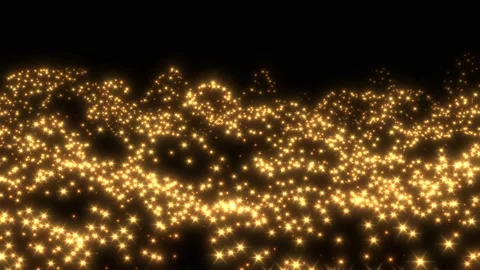 Virtual space with depth of field. Looped holographic background Stock Footage 167876216