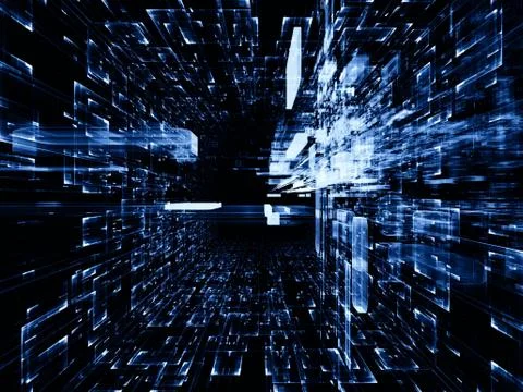 Virtual Space Texture 스톡 일러스트