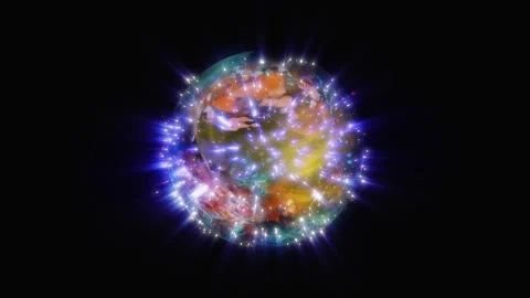 Virtual sphere Stock Footage 285165487