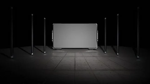 Virtual stage video frame Video stock 161926864