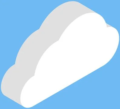 Virtual storage, service for saving information and personal data protection Stock Illustration