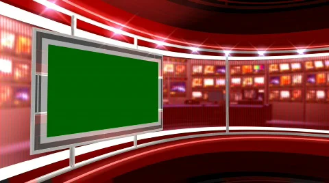 Virtual Studio 13 Red Stock Footage